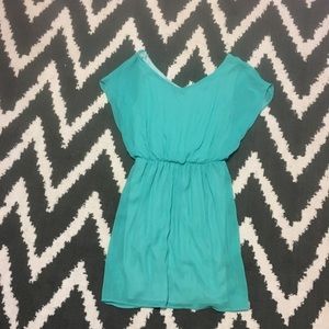 Teal dress